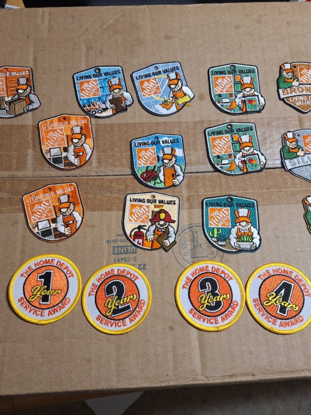 17 Home Depot Homer Badges